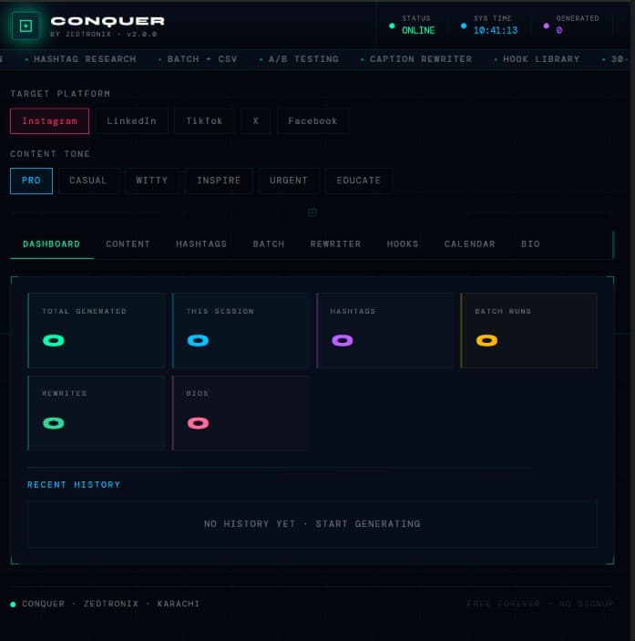 Conquer - NextGen SaaS Platform gallery image 1