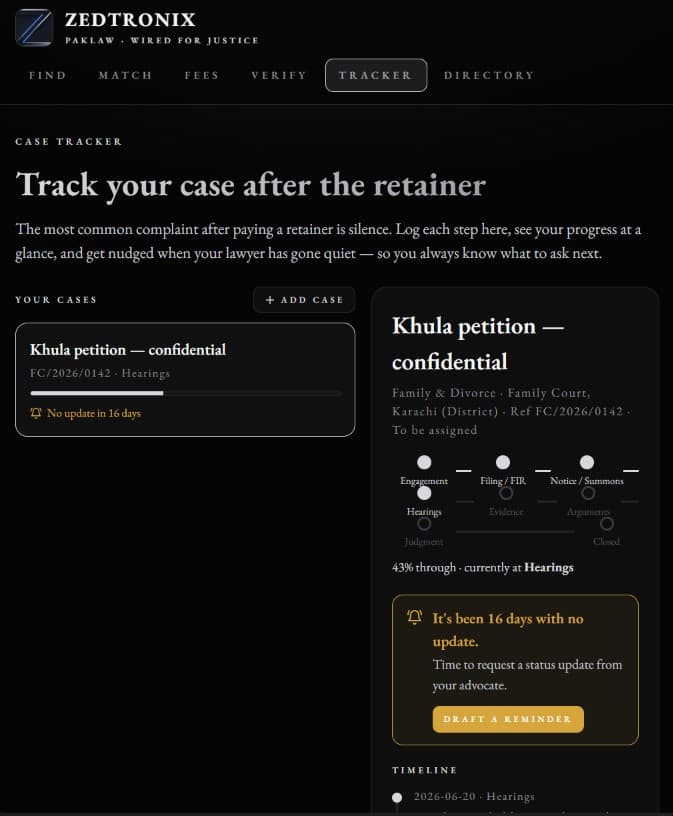PAK Law App by Zedtronix gallery image 3